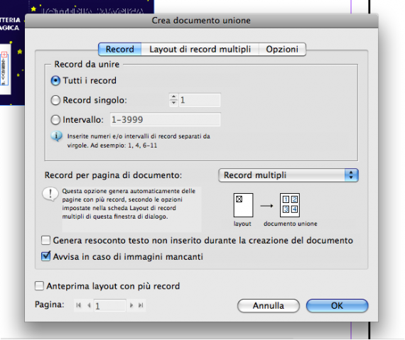 inDesign - Come creare biglietti della lotteria numerati