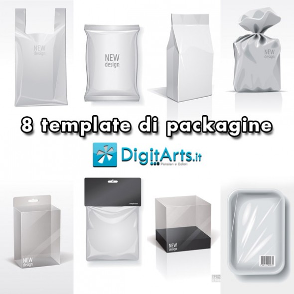 8 template packagine