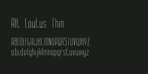 ALT LAUTUS THIN