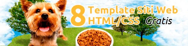 8 Template Siti Web HTML/CSS – Gratis